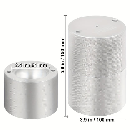 Ijsklontjesmaker – IJsblokjesmachine – Ijsblokjesmaker – IJsklontjes Machine – Ice Cube Maker – Aluminium – Werkt Zonder Elektriciteit – 1-10L – Silvery
