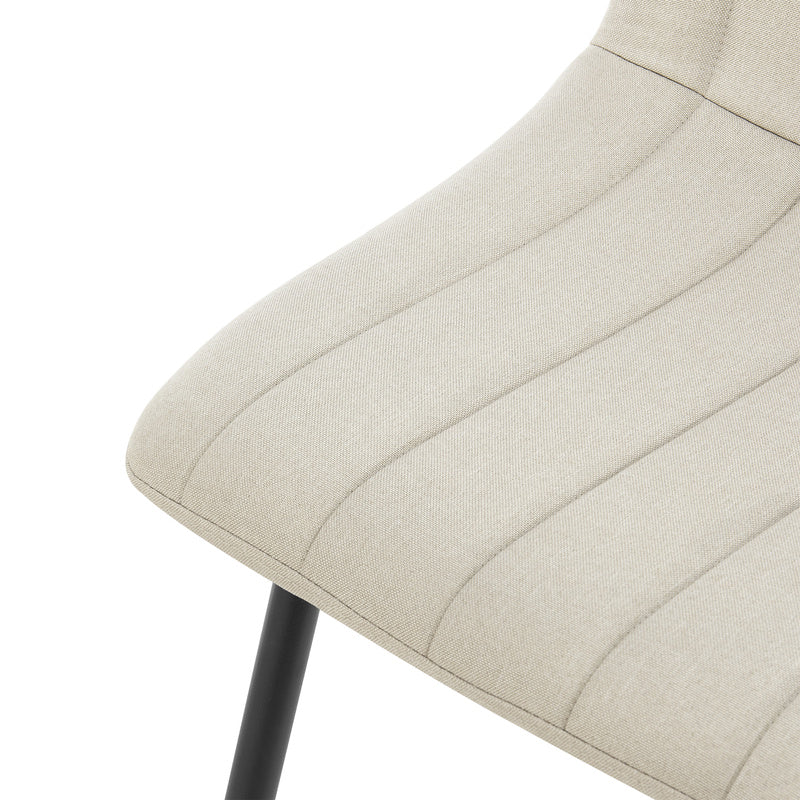 Eetkamerstoelen – Stoelen – Kuipstoelen – Eettafelstoelen – Keukenstoelen – Gestoffeerd – Stalen Onderstel – Set van 4 – Max 120 kg draaggewicht