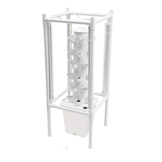 Hydroponic Systeem – Hydrocultuur Kweeksysteem – Kweektafel – Verticale Tuin – Moestuintafel – 30 Plantgaten – Voedselveilig PP-Plastic – Ruimtebesparend Verticale Ontwerp