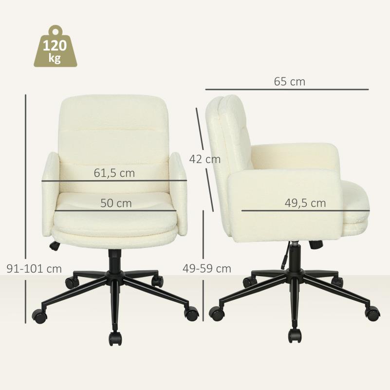 Ergonomische Bureaustoel – Kantoorstoel – Werkstoel – Draaistoel – Bureaustoel Thuis – Verstelbare Zithoogte – Luxe Velvet Bekleding