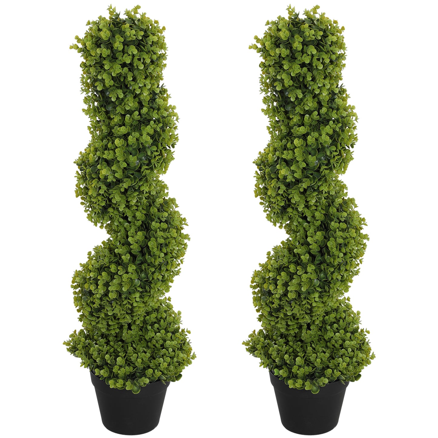 Kunstplant – Kunstbloemen – Nepplant – Kamerplant – Decoratieplant – 2 stuks in pot – 90 cm hoog – Onderhoudsvrij kunststof