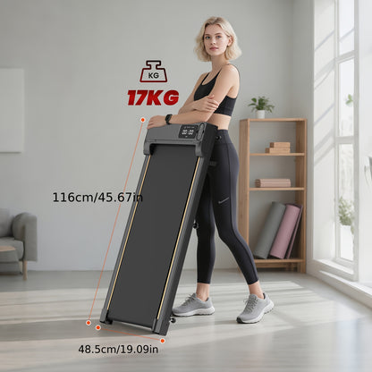 Loopband – Wandelband – Walking Pad – Treadmill – Hometrainer – Inklapbaar – 15% Helling – Stil Met Afstandsbediening