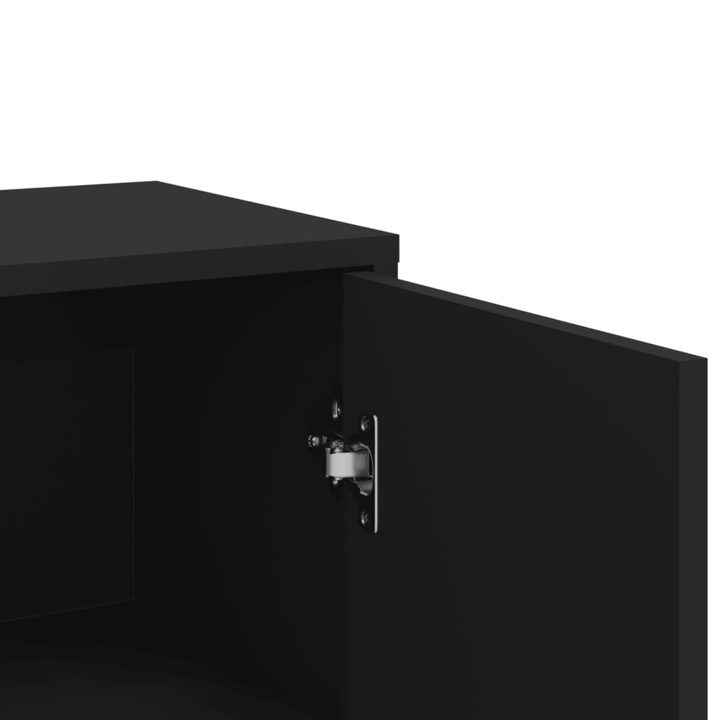 Dressoir – Ladekast – Opbergkast – Woonkamerkast – Kast – Beton Grijs – Robuust Materiaal – Veel Opbergruimte