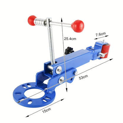 Spatbordroller – Fender Roller – Wielkastverbreding Tool – Uitrolhulp – Auto Wiel Rand Vormer – Roestvrij Staal – Robuuste Basis – Precisie Rollenmechanisme