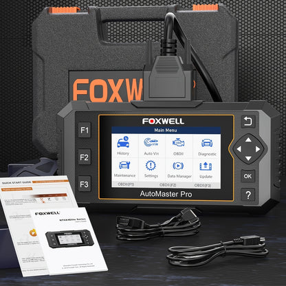 OBD2 Scanner – Diagnosetool Auto – Code Reader – Foutcode Scanner – Auto Diagnose – 4 Systemen Met 5 Servicefuncties – APK Rapport Exporteren