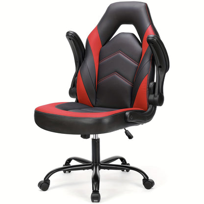 Gamingstoel – Ergonomische Chair – Bureaustoel – Gamerstoel – Spelstoel – 360° Draaibaar – Traagschuim Zitting – Blauw