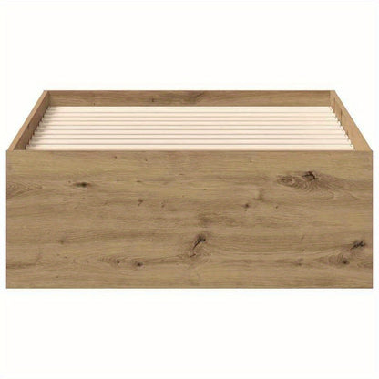 Bed frame without Mattress Oak Artigianale 100x200cm Practical, removable, suitable for all seasons