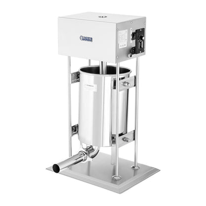 Worstenvuller Elektrisch – Worstenmaker – Vleesmolen – Gehaktmolen – Worstmachine – 10 Liter Capaciteit – Roestvrij Staal & Voetpedaalbediening