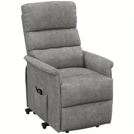 Ergonomische Relaxfauteuil – Fauteuil – Lounge Stoel – Zitstoel – Relaxstoel – Steunfunctie Bij Opstaan – Max. 120 kg Draagkracht – Compact 66x90x96 cm – Comfortabele Meubelstoel Voor Woonkamer & Slaapkamer