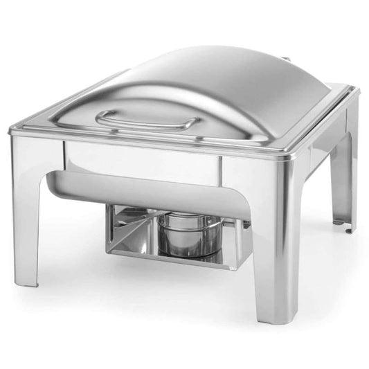 Bain Marie – Voedselwarmer – Buffetwarmer – Warmhoudschaal – Chafing Dish – Zonder Elektriciteit – Satin RVS – GN 2/3 6 Liter