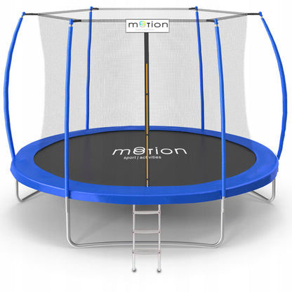 Trampoline – Springkussen – Tuinspeelgoed – Fitnessspringer – Speeltoestel – 305 cm Diameter – Veiligheidsnet Met Ritssluiting