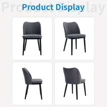 2 - Pack Velvet Dining Chairs Back, Wood Legs, Mid - Century Modern Accent Chairs for Kitchen/Living Room, 136.08KG Capacity, Furniture for Home, Kitchen Seating, Contemporary Style, Stylish Seating, Durable Construction, Hig