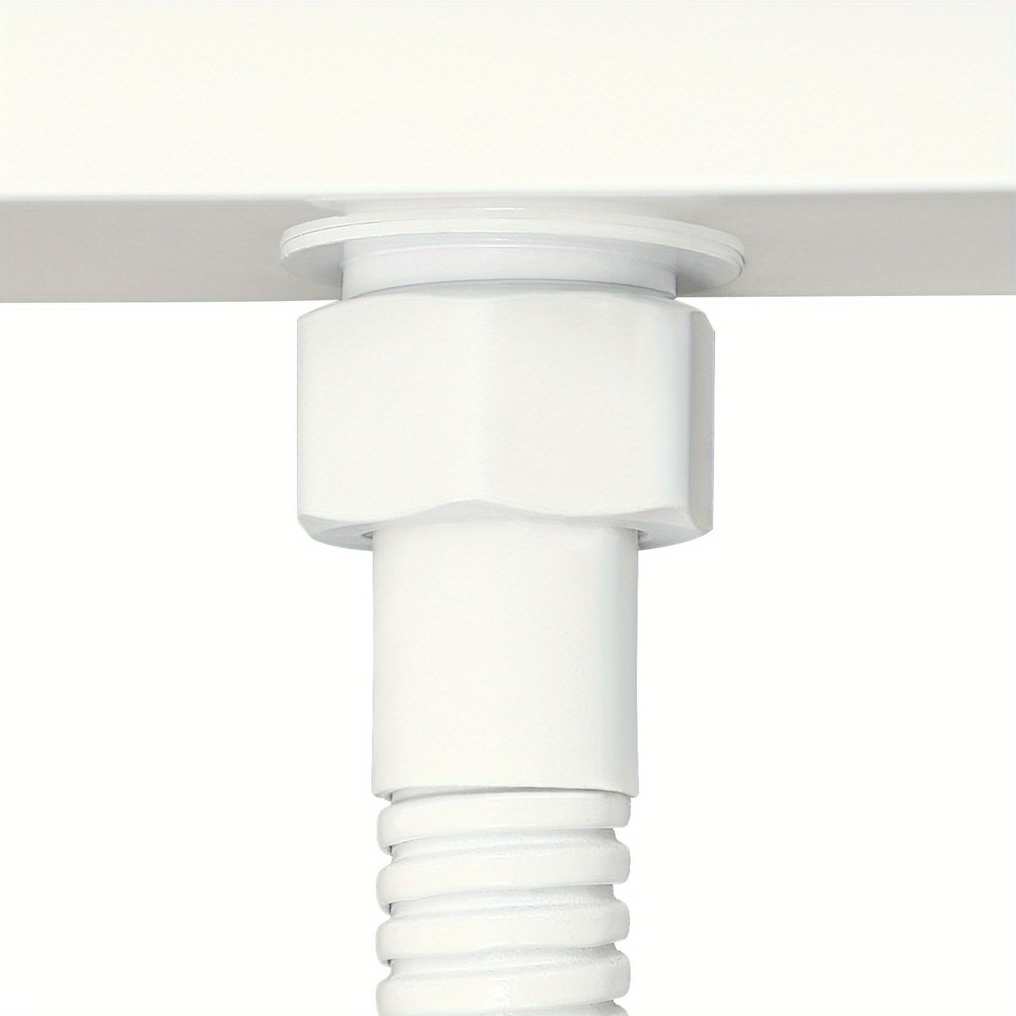 Muurmaandkraan – Badkraan – Douchekraan – Watervalkraan – Handdouche – Duurzaam Messing – Witte Mat Design