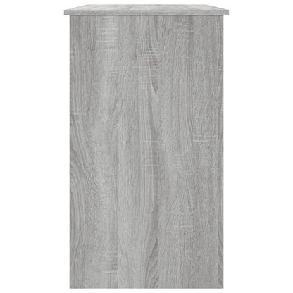 Bureau – Computertafel – Schrijftafel – Werkbureau – Laptoptafel – Grijs Sonoma Eiken – Compact 90x45x76 cm – Duurzaam Hardhout