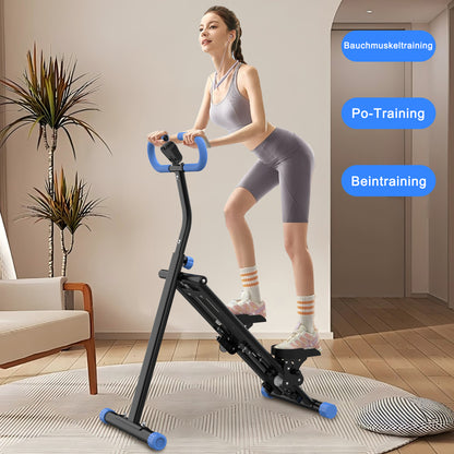 Mini Stepper – Fitness Stepper – Hometrainer – Aerobic Step – Traploper – Verstelbare Weerstand – Inklapbaar Compact – Roestvrij Staal Met Antislip Platforms