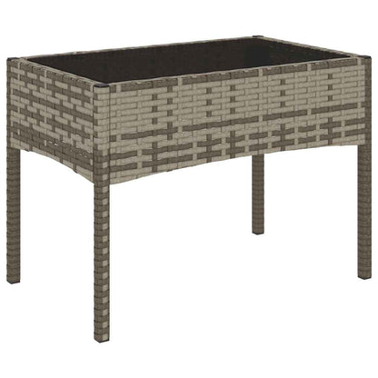Loungeset – Tuinset – Loungesets – Loungebank – Balkonset – Poly Rattan – Inclusief Zachte Afneembare Kussens