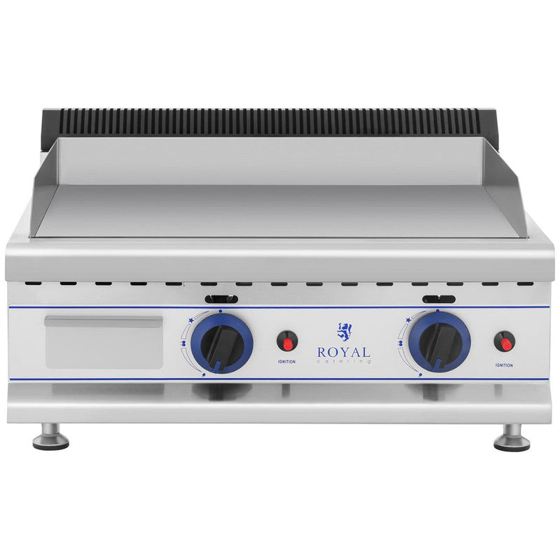 Gasbarbecue – Gas Grill – Buitenkeuken – BBQ – Barbecue – Dubbele Branders 2x3000W – RVS Behuizing 60x40cm Grillplaat