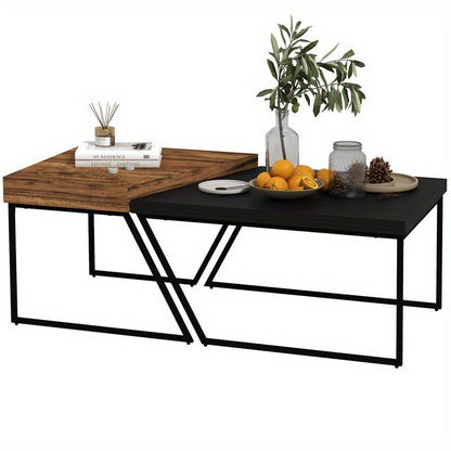 Salontafel – Bijzettafel – Sofa Tafel – Consuletafel – Woonkamertafel – Hardhout en Glas – Volledig Gemonteerd