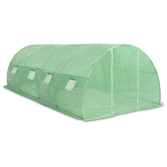 Kweekkas – Tuinkas – Broeikas – Serre – Kweekhuis – 600x300x200 cm – PE Mesh 140 g/m² – Gegalvaniseerd Stalen Frame