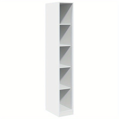 Modern Freestanding Wardrobe Closet, Under 3.2 Cubic Feet Storage Capacity, Compact Design with Drawers and Shelves, Easy Assembly, White, Clothing Organizer | Sleek White | Glassfront Doors, Clothes Organizer Storage,  Small