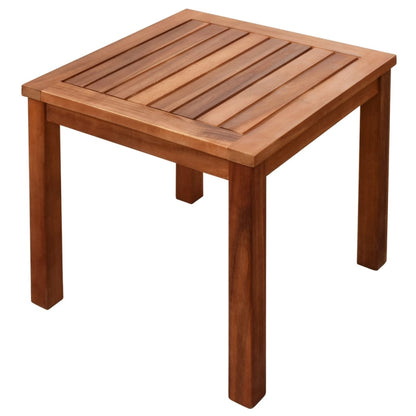Ligstoel – Tuinstoel – Loungestoel – Ligbed – Verstelbare Rugleuning – Acaciahout – Waterbestendig Textiel