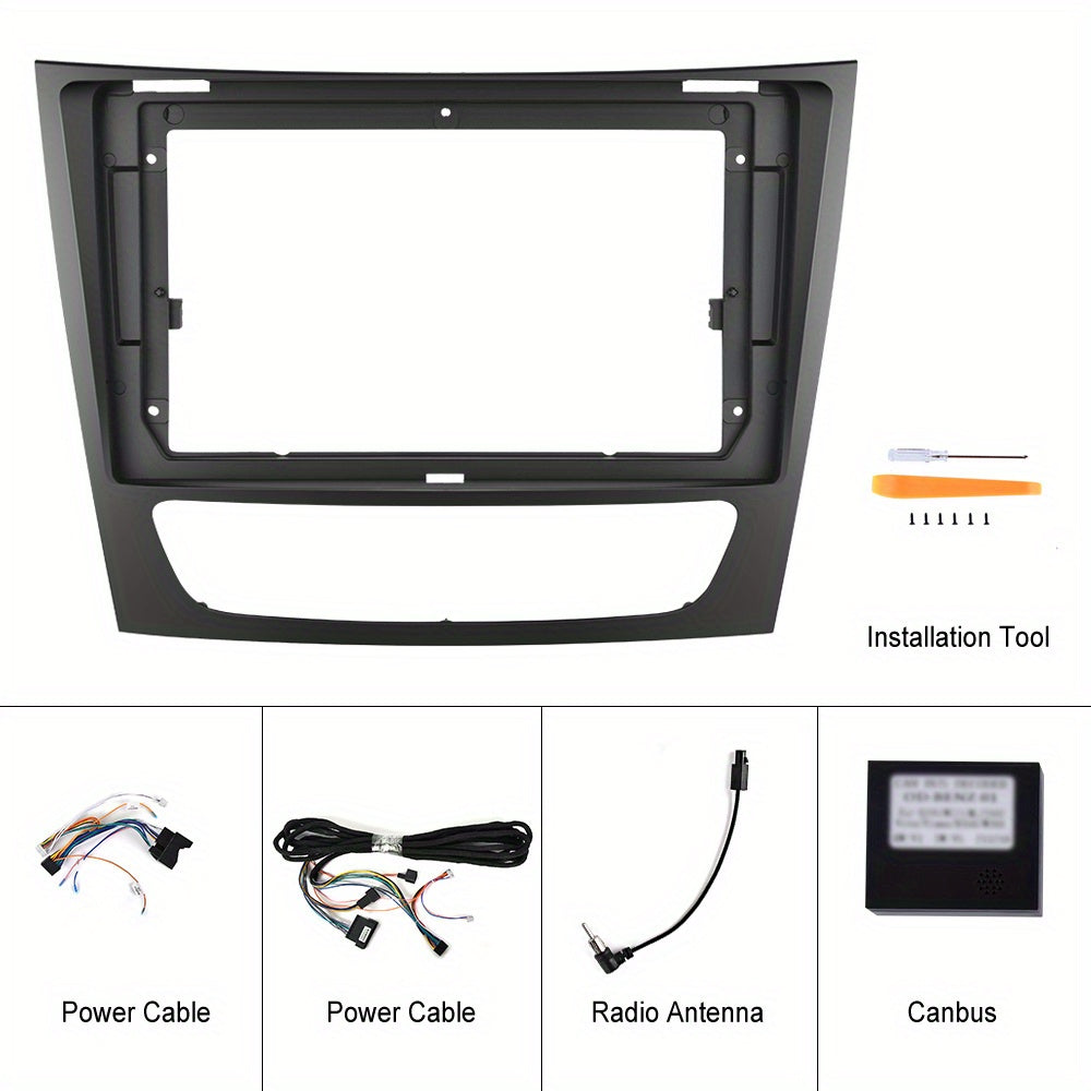 Android Autoradio – Multimedia Speler – Touchscreen Radio – GPS Navigatie – 2 DIN DVD Speler – 9 Inch IPS Scherm – 8-Core Processor & Draadloze CarPlay