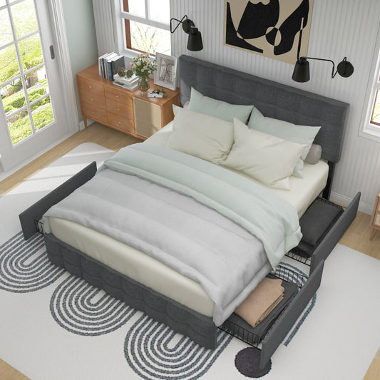 Hangstoel – Schommelstoel – Hangstoel Met Frame – Hangmand – Lounge Stoel – Donkergrijs – Teddystof Met Foamvulling – Modern Rattan Design