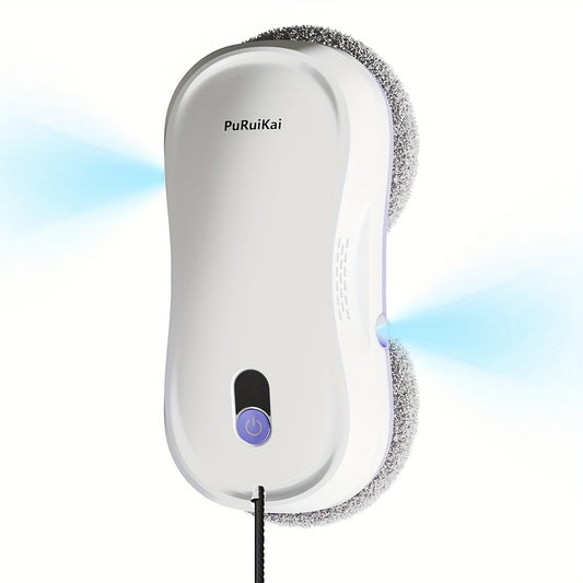 Automatische Raamwisser – Raamrobot – Ramenreiniger – Glasreiniger – Spiegelschoonmaker – Met Afstandsbediening – Duale Spray Systeem – Compact & Oplaadbaar