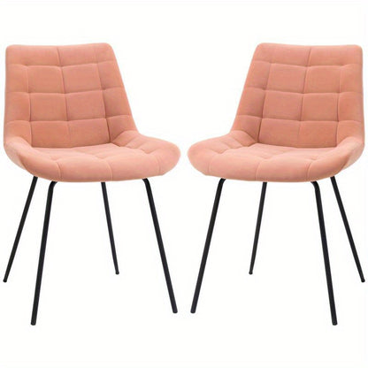Eetkamerstoelen – Stoelen – Kuipstoelen – Woonkamerstoelen – Keukenstoelen – Vintage Design – Velvet Bekleding – Metalen Poten – Comfortabele Rugleuning