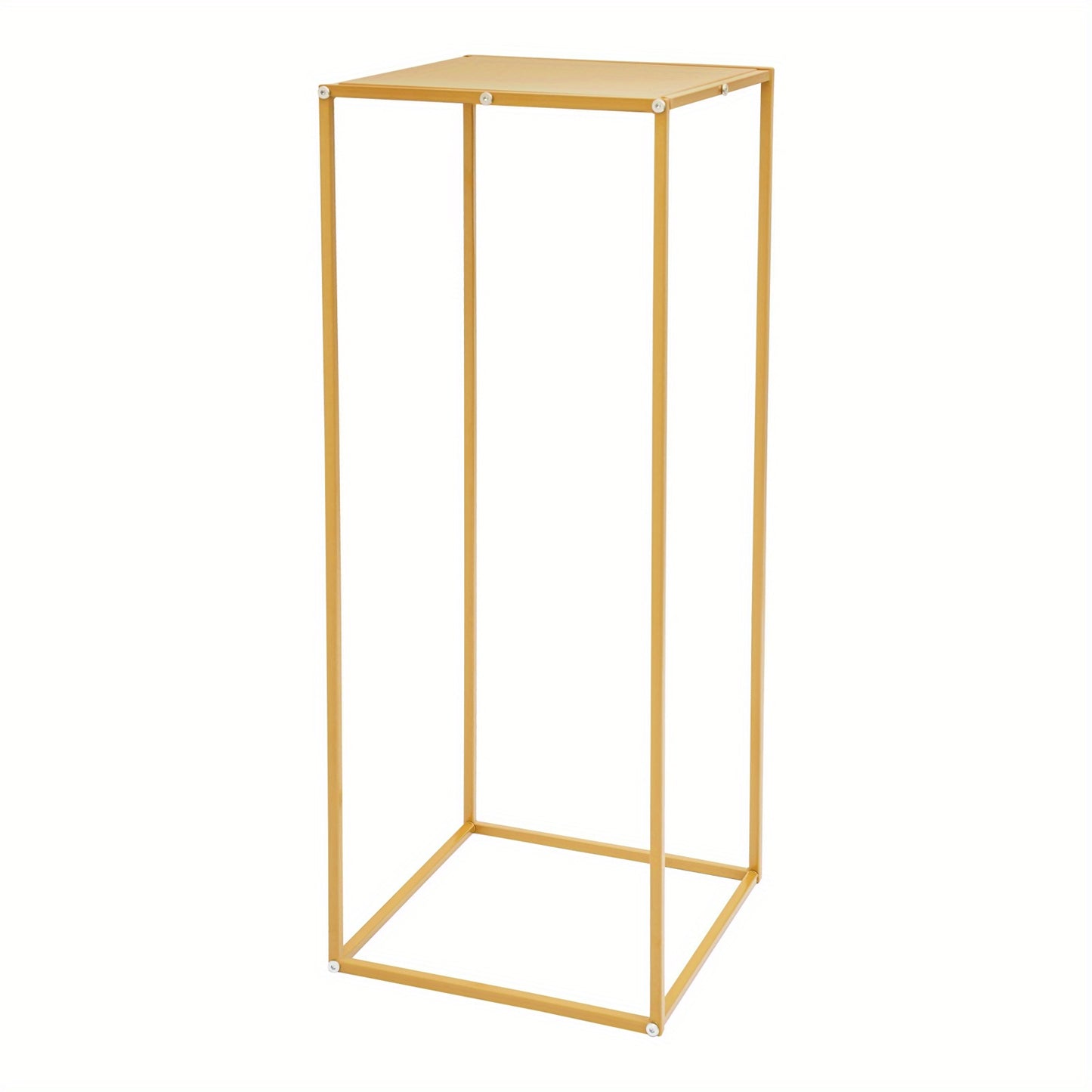 Wedding Flower Stand, Geometric Metal Flower Stand, Rectangle Flower Holder, Wedding Decor, Event Decoration, Minimalist Design, Modern Stand, Metal Stand, Display Stand, Square Stand