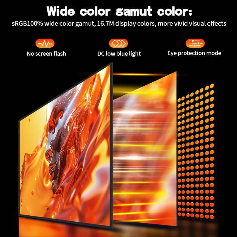 27-inch Gaming Monitor – Curved Scherm – PC Monitor – Computerbeeldscherm – Frameloos Design – 165Hz Verversing – FreeSync Technologie