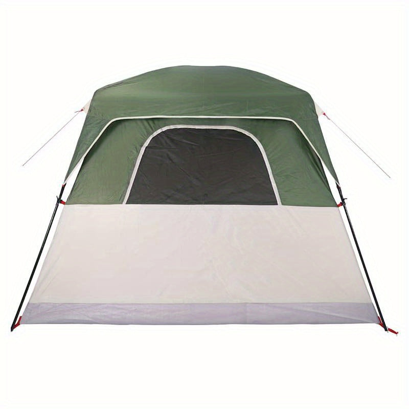 Toilettent – Campingtent – Outdoor Tent – Vistent – Kampeertent – Groen – Waterbestendig PU-PE Materiaal – Stevig Stalen Frame – 4 Personen
