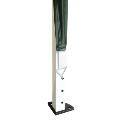 Vouwbare Tuin Tent – Partytent – Paviljoen – Prieel – Pagode – Anti-UV Bescherming – Stabiel Oxford Stof Met Staalframe – Groen 3x3x2,55m