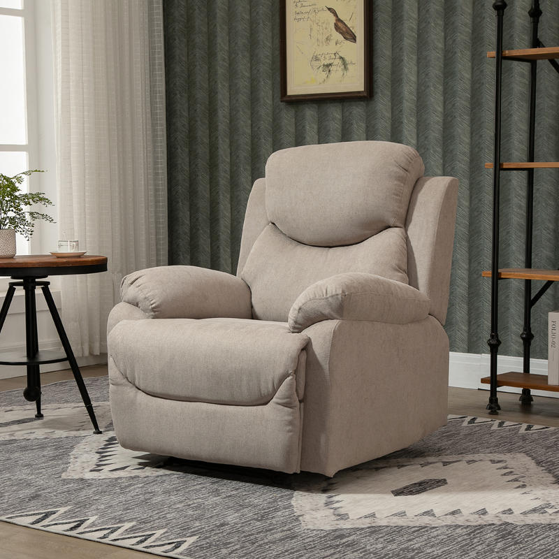 Fauteuil – Loungestoel – Relaxstoel – Zitfauteuil – Leunstoel – Compact Formaat – Duurzaam MDF Frame met Stofbekleding
