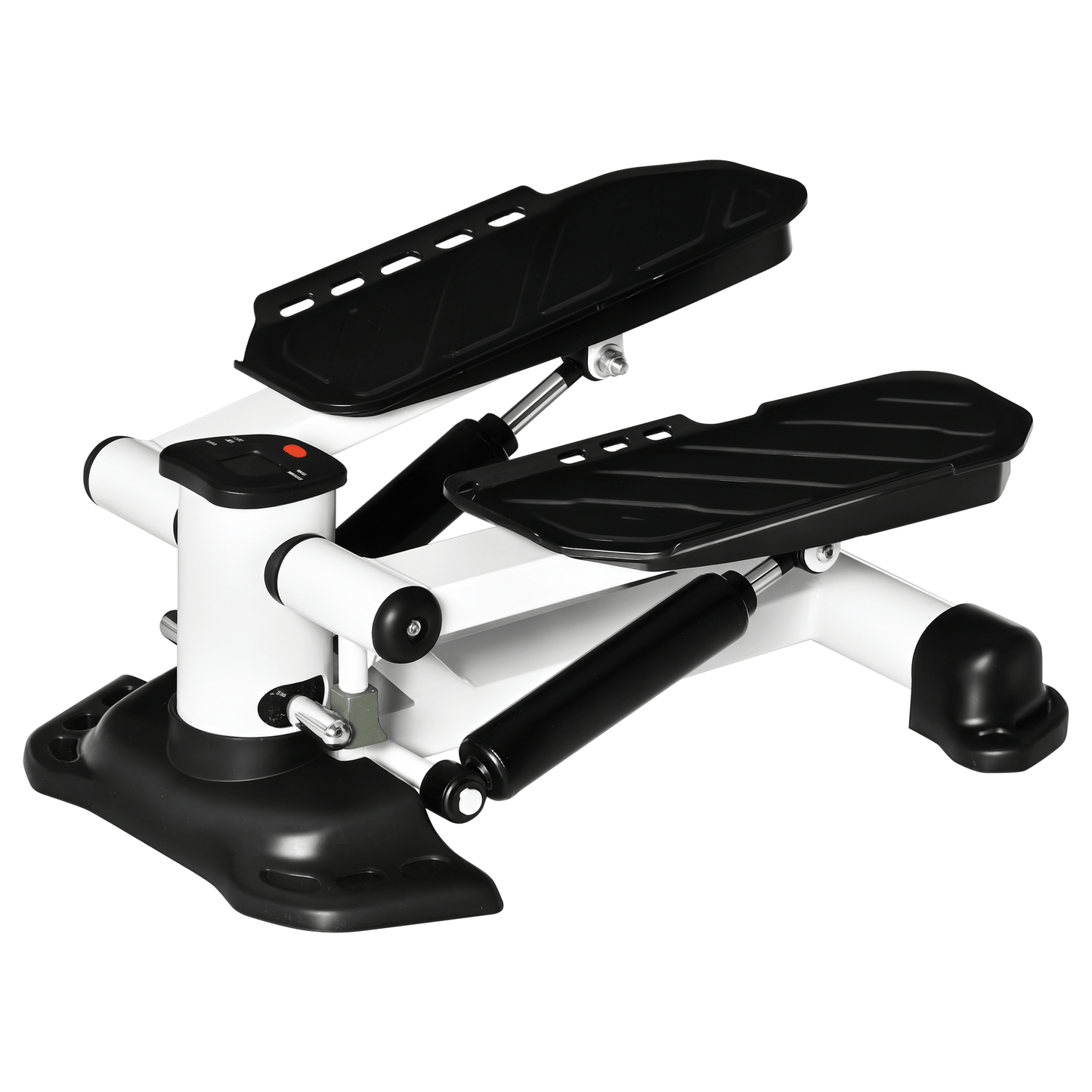Mini Stepper – Thuistrainer – Fitness Stepper – Looptrainer – Pedalen Stepper – Compact Ontwerp – Antislip Pedalen – LCD Display – Stalen Frame – Zwart