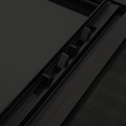 Motorhome RV Camper Van Window - Heavy-Duty Alloy Replacement Window with Frame, Direct Fit Vertical Sliding Door for Trailers, Caravans, Motorhomes (300mm x 550mm) - Easy Installation, Durable & Rust-Resistant
