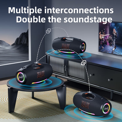 Draadloze Speaker – Bluetooth Speaker – Draagbare Speaker – Outdoor Speaker – Subwoofer – 250W Vermogen – 48000mAh Batterijduur