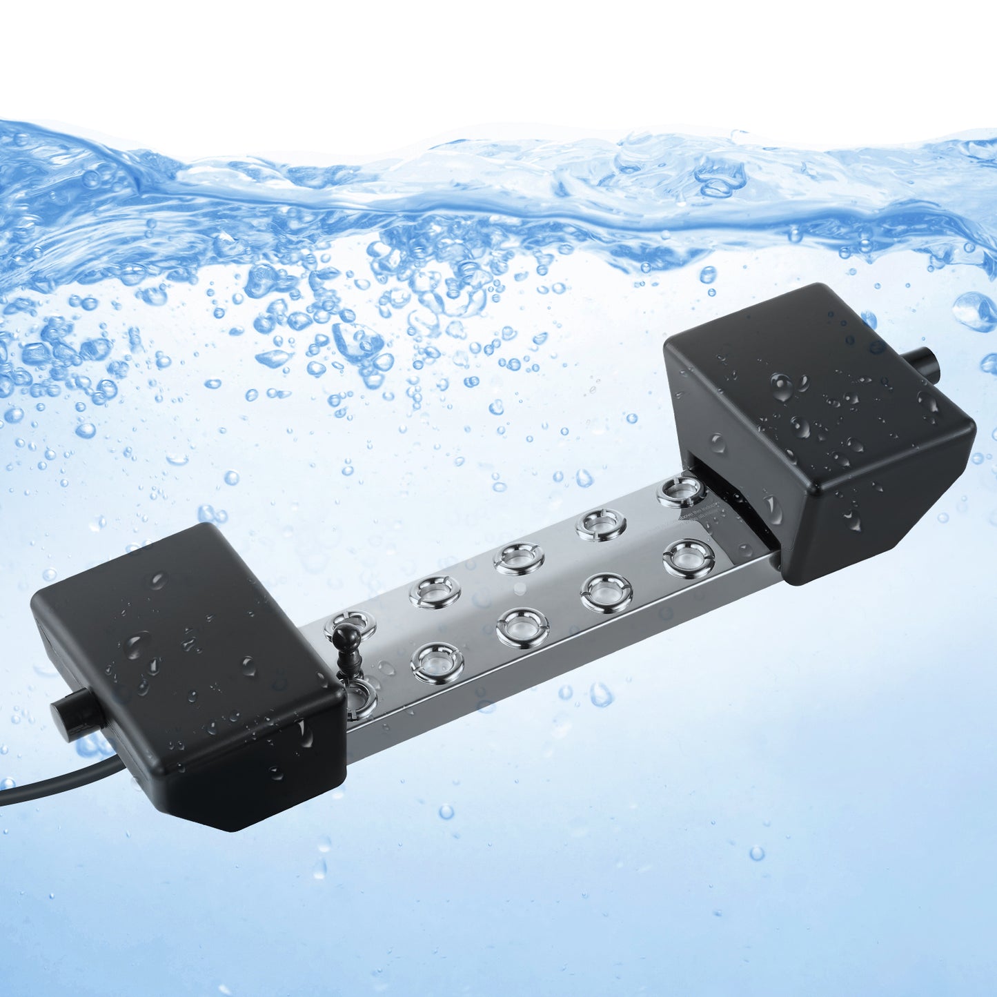 Mistmaker – Rookmachine – Nevelgenerator – Ultrasone Verstuiver – Luchtbevochtiger – 10 Koppen – 7000 ml/u Mistproductie – IP67 Waterdicht