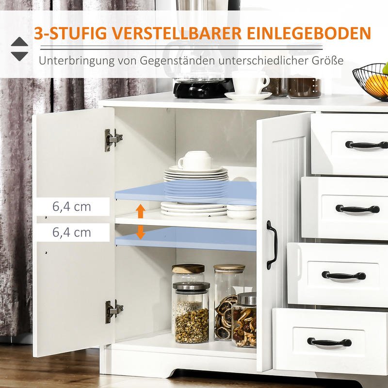 Opbergkast – Opbergmeubel – Kasten – Opbergmeubel – Multifunctionele Kast – Hardhout & Metaal – Compact Formaat Minder Dan 70 cm