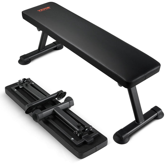 Trainingsbank – Fitnessbank – Gewichtbank – Krachtbank – Opvouwbare Trainingsbank – Draagvermogen 454 kg – Comfortabel 5,5 cm Kussen