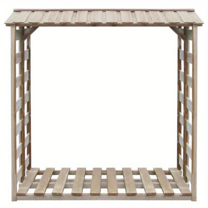 Houtopslag Buiten – Brandhoutopslag – Houtberging – Haardhoutrek – Houtstalling – Extra Groot 150x90x176 cm – Weerbestendig Groen Geïmpregneerd Grenenhout – Stevig Metalen Frame