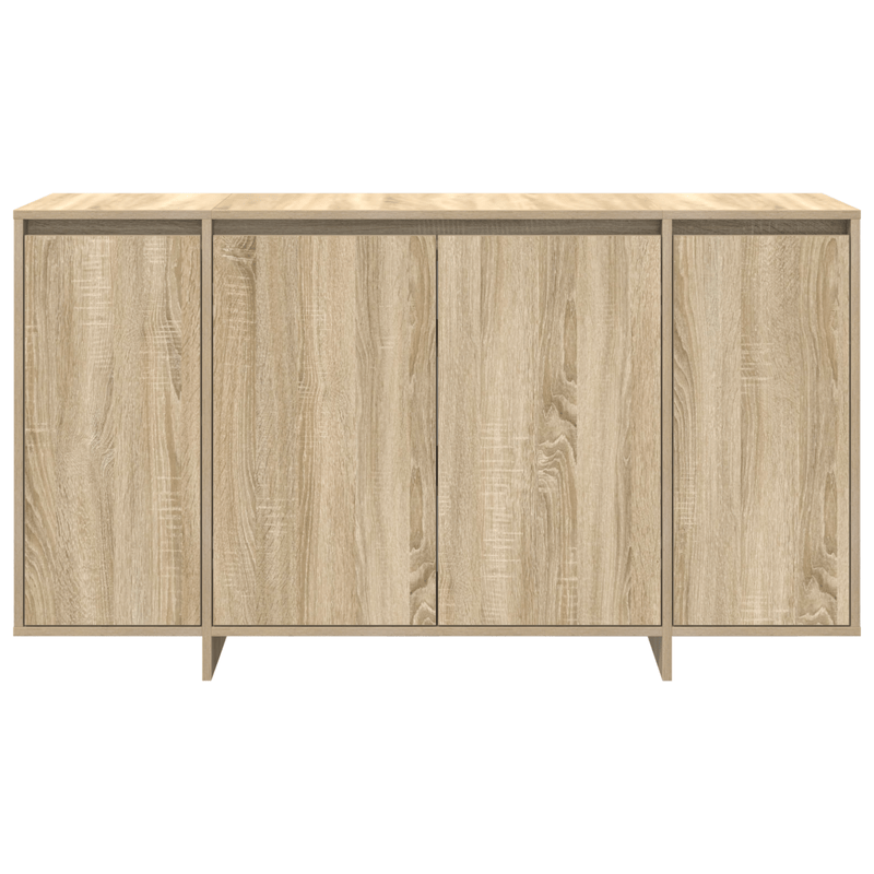 Oak Sideboard Sonoma eiken Gefabriceerd wood 135 x 41 x 75cm Practical and removable