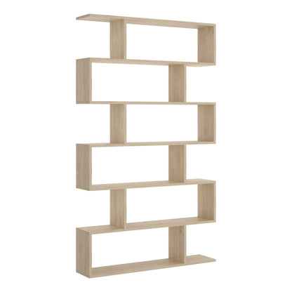 Djorone Library, Multi-Purpose Office Shelf, 5-Tier Bookcase Mobile, 80X25H190 Cm, Available in 2 Colors