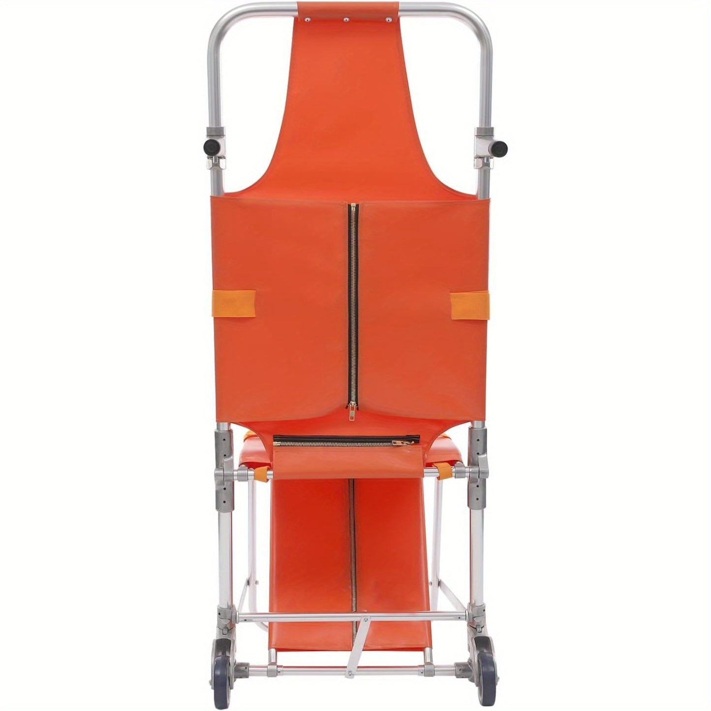 Heavy-Duty EMS Traptstoel – Ambulance Stoel – Draagbaar Stretcher – Reddingsstoel – Medische Transportstoel – Extra Stevig Aluminium – Draagvermogen 159 KG – 4 Wielen Met Veiligheidsgordels