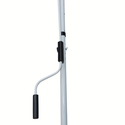 Zonneschermclips – Luifelclips – Schaduwdoekklemmen – Balkonclips – Terrasclips – Verstelbaar – Aluminium Grijs – Geschikt voor 200x150 cm Luifels