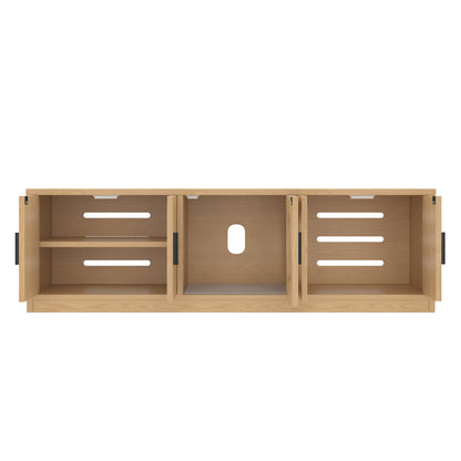 Krabmeubel – Kattenmeubel – Krabpaal – Kattenhuis – Krabplank – Moderne Sideboard Kast – Verborgen Kattenboom – Ventilatiesysteem – 140x40x45,5 cm – Duurzaam Niet-Hout Materiaal