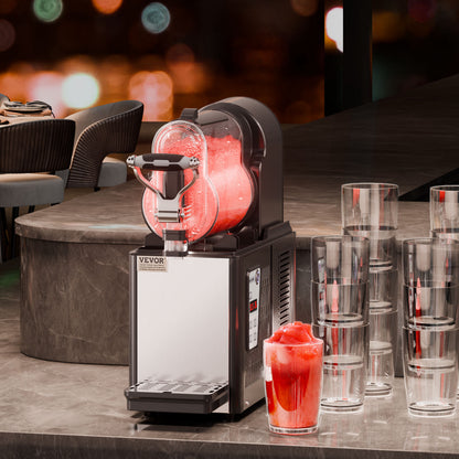 Slushmachine – Slush Puppy Maker – Slushie Machine – Slush Maker – Ijsmachine – 3 Liter Tankinhoud – 15 Temperatuurniveaus voor Perfecte Consistentie