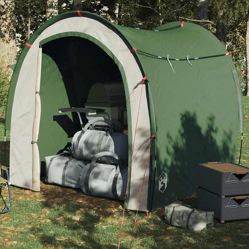 Opbergtent – Opbergbox – Opslagtent – Opberghuis – Opbergruimte – Groen – Weerbestendig Polyester – Glazenvezel Frame