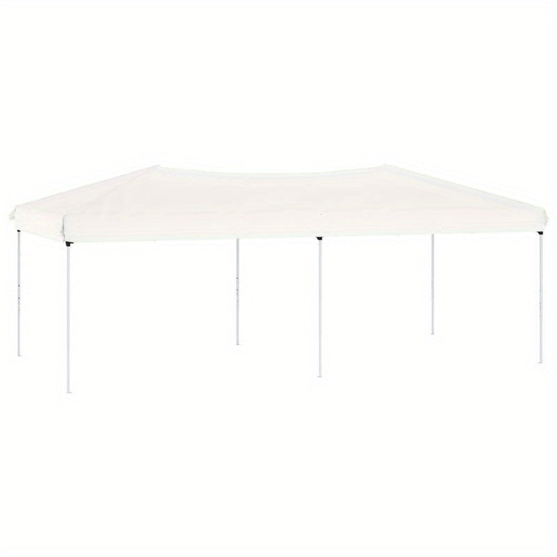 Partytent – Tuin Tent – Feesttent – Opvouwbare Tent – Buitentent – 3x6 Meter – Waterafstotend Metaal Frame – Zonder Elektriciteit - Wit