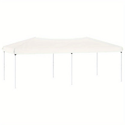 Partytent – Tuin Tent – Feesttent – Opvouwbare Tent – Buitentent – 3x6 Meter – Waterafstotend Metaal Frame – Zonder Elektriciteit - Wit